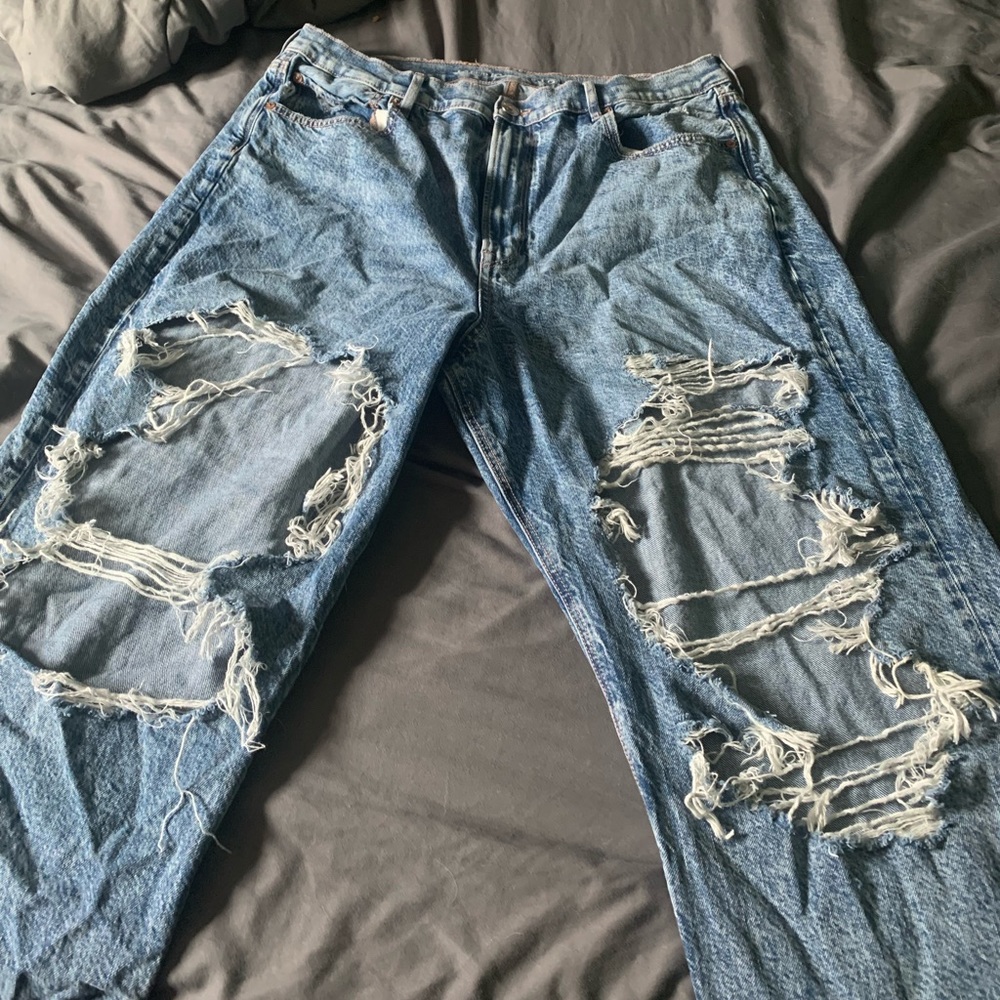 american eagle baggy jeans